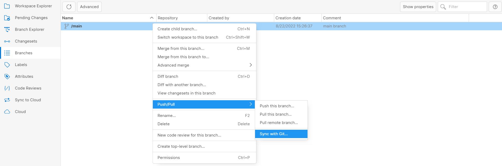 How to sync Plastic SCM with Git